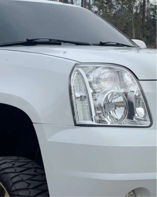 2007-2014 GMC Yukon Clear Headlights