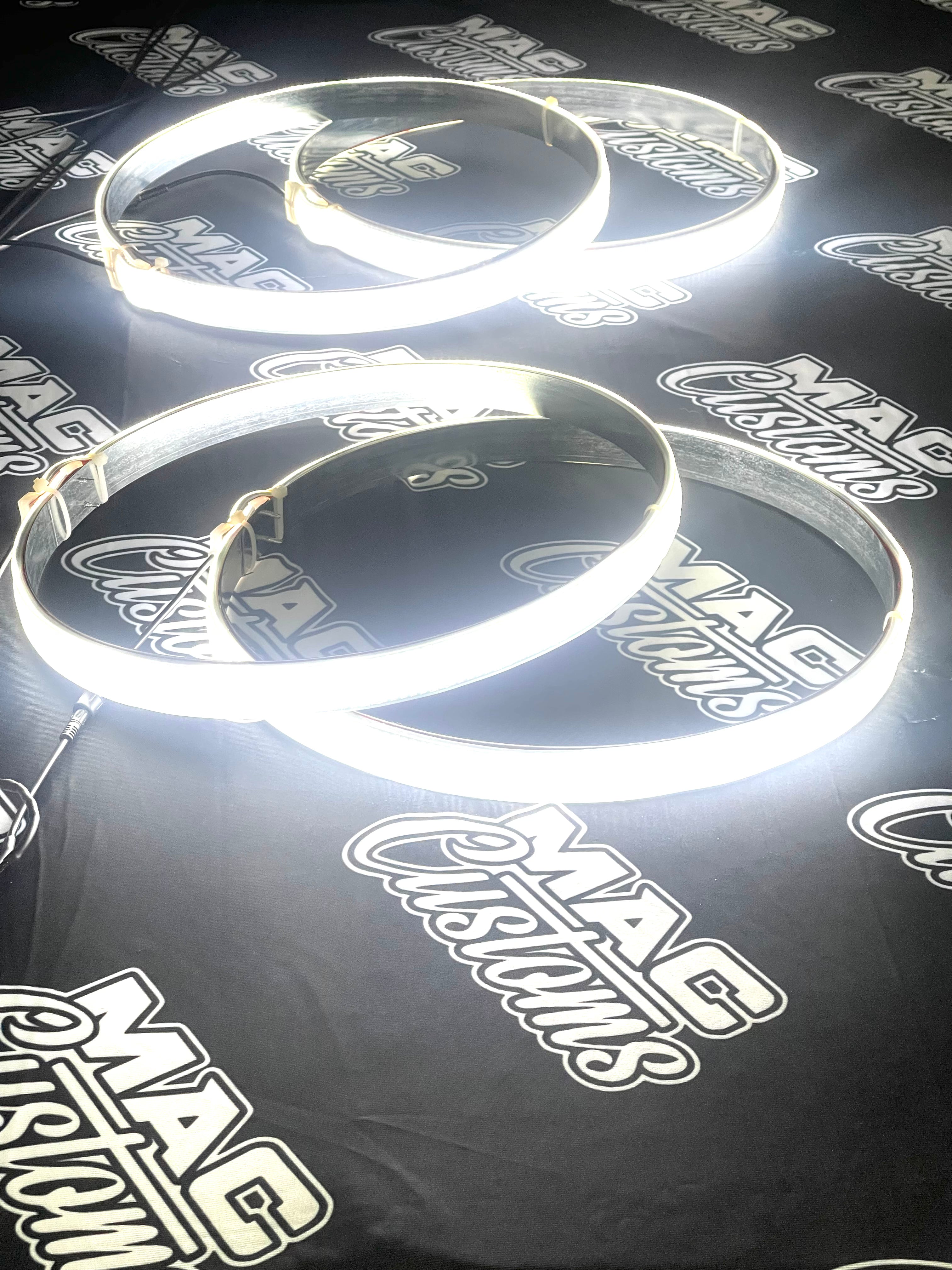 Extreme High Intensity Pure White Wheel Lights MAC Customs