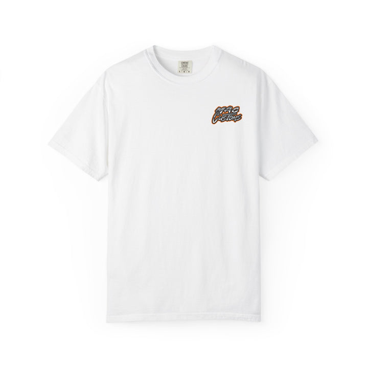 MAC CUSTOMS T-SHIRT ORANGE LOGO