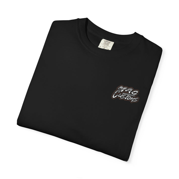 MAC CUSTOMS T-SHIRT BRONZE LOGO