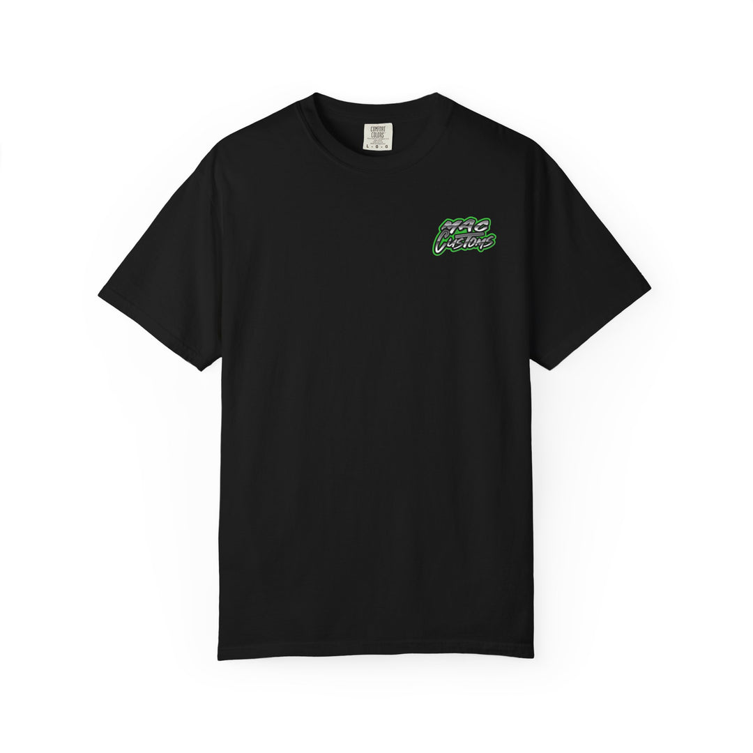 MAC CUSTOMS T-SHIRT GREEN LOGO