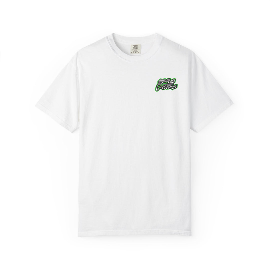 MAC CUSTOMS T-SHIRT GREEN LOGO