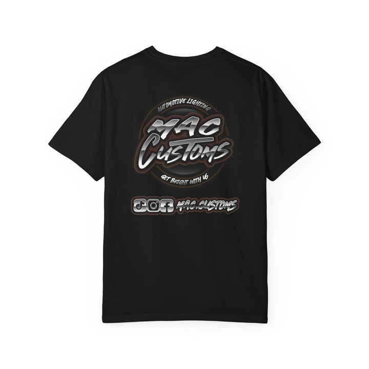 MAC CUSTOMS T-SHIRT BRONZE LOGO