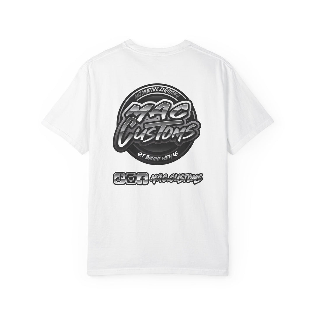 MAC CUSTOMS T-SHIRT CHROME LOGO