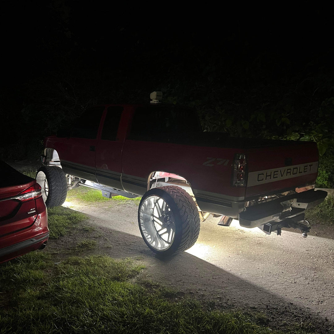 DIY Pure White Wheel Light Kit