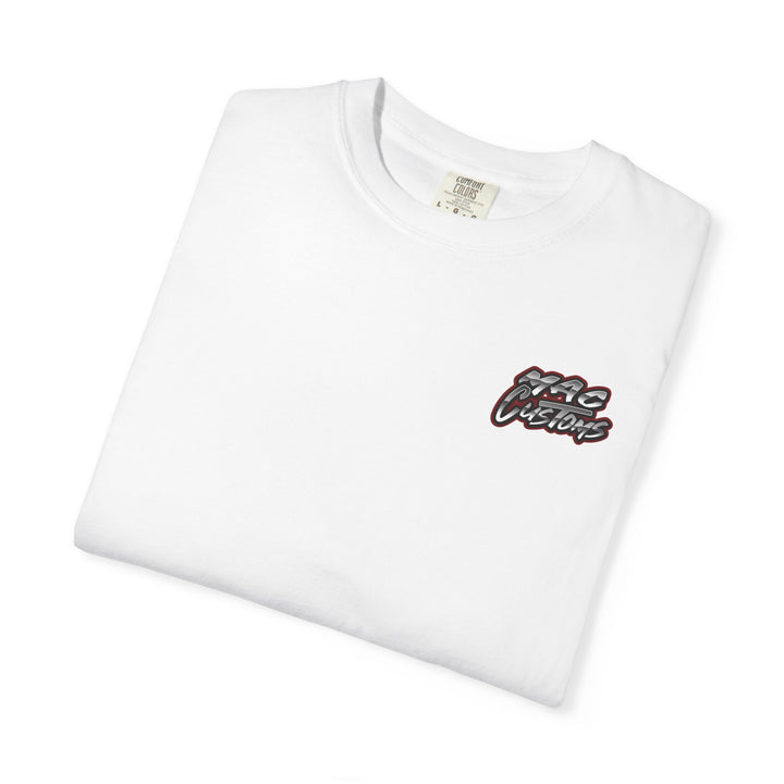 MAC CUSTOMS T-SHIRT RED LOGO