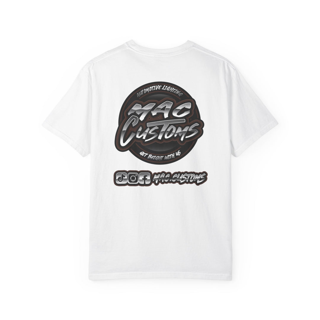 MAC CUSTOMS T-SHIRT BRONZE LOGO