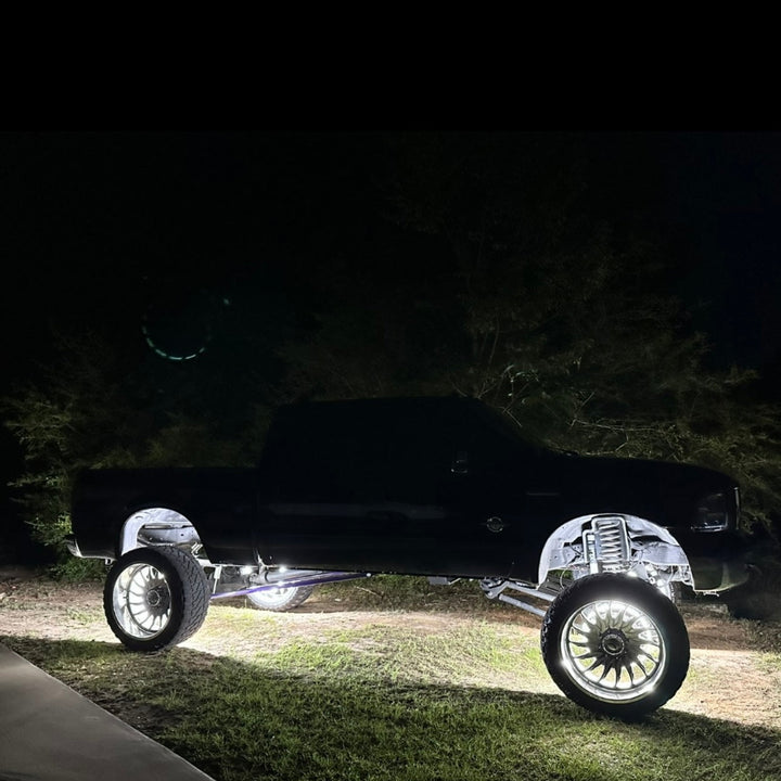 Extreme High Intensity Pure White Wheel Lights