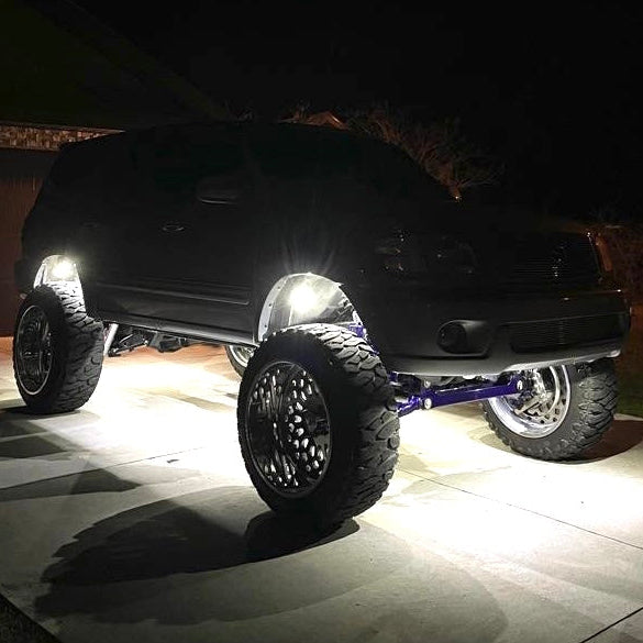 24 LED Pure White Rock Lights