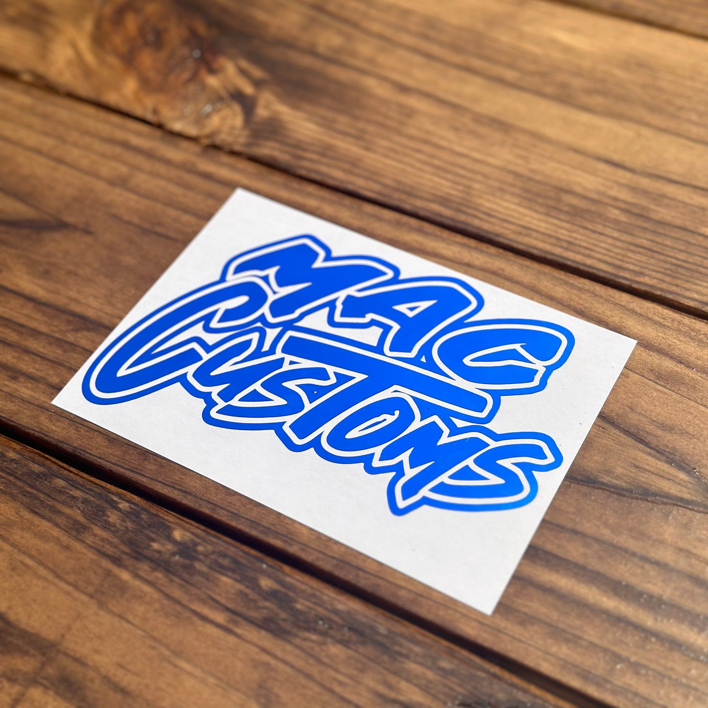 MAC Customs Decal