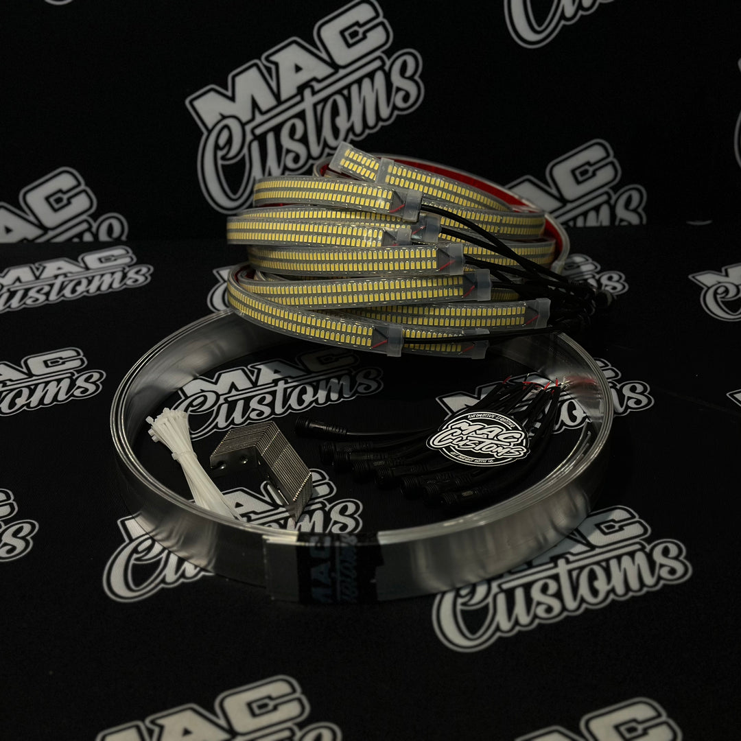 DIY Pure White Wheel Light Kit