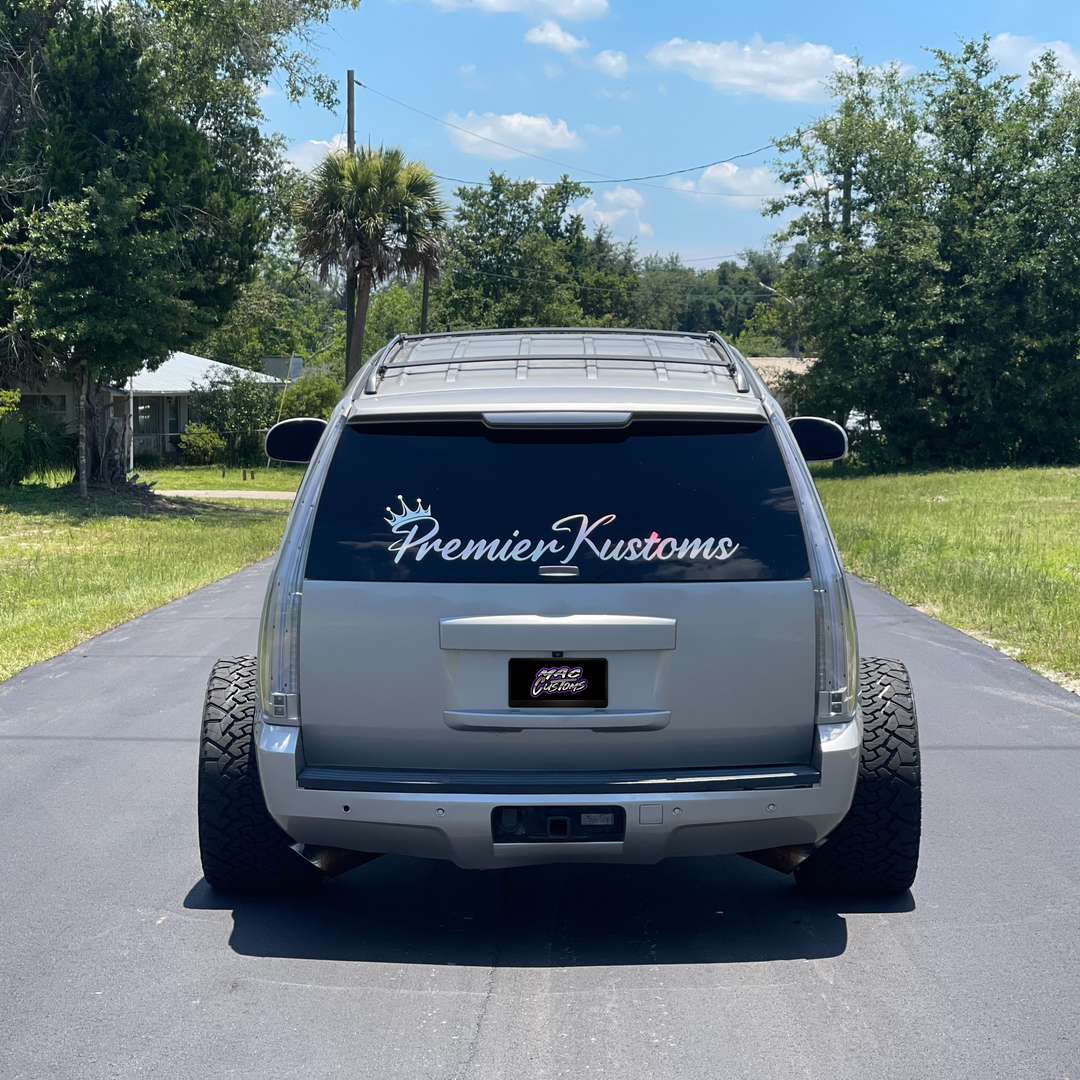 Color Matched Escalade Tail Lights for 2007-2014 Chevy Tahoe/Suburban and GMC Yukon/Yukon XL