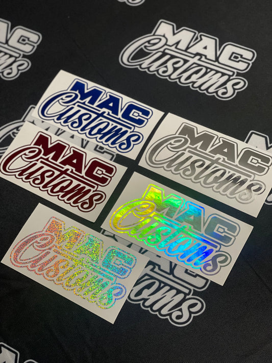 Macpass Sticker Decals & Front Plates – MAC Customs