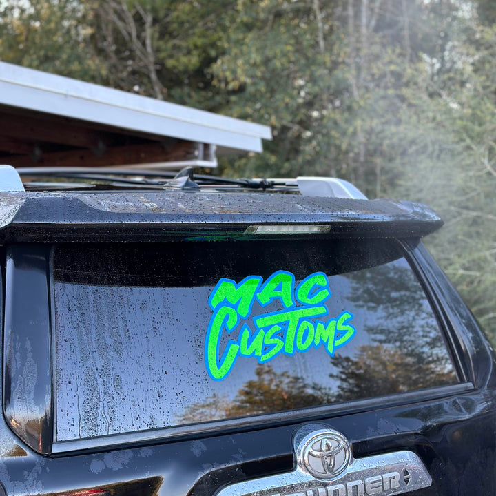 Macpass Sticker Double Layered MAC Customs Decals