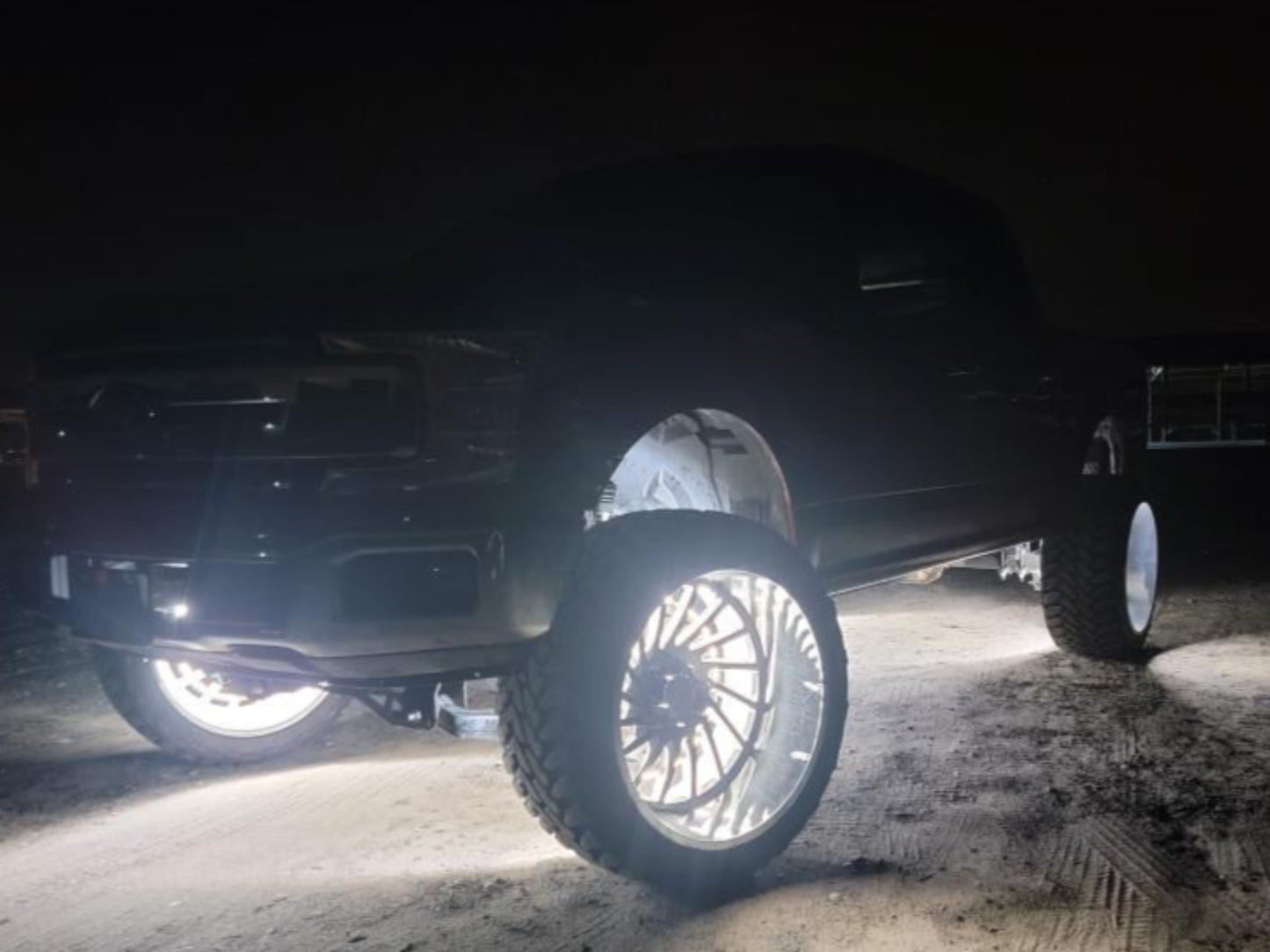 Ultimate High Intensity Pure White Wheel Lights MAC Customs